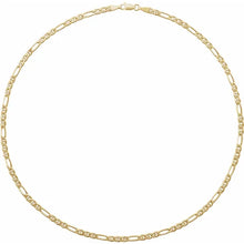 Load image into Gallery viewer, 14 Karat Yellow Gold 3.95 MM Hollow Men's Anchor 20 Inch Necklace
