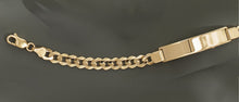 Load image into Gallery viewer, 14 Karat Yellow Gold Curb I.D. Bracelet
